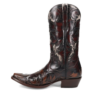 Shoes - Dan Post Men's Emilio Leather Cognac Snip Toe Boot DP3162