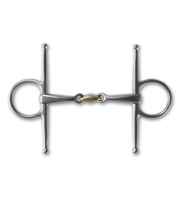 Snaffle Bit - Stubben Steeltec Full Cheek Snaffle Bit 22705