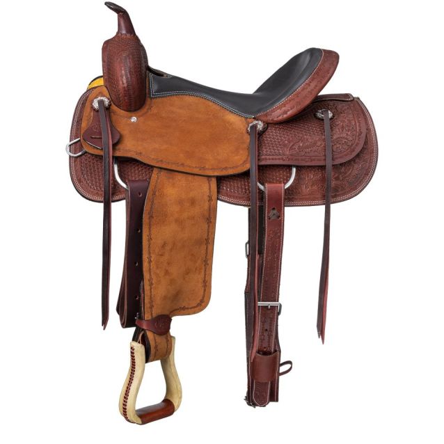 Silver Royal Red Rock All Around Saddle SR1815