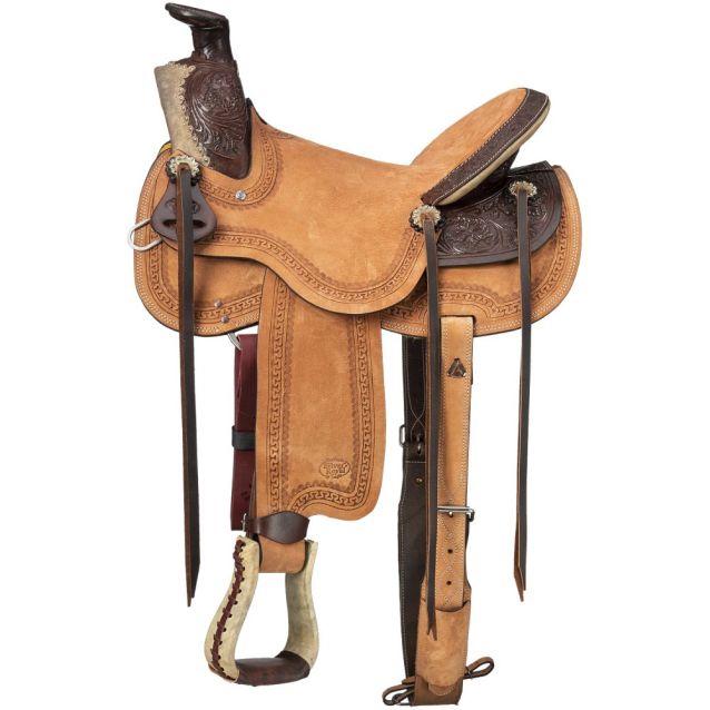 Silver Royal Open Range Ranch Saddle SR9824