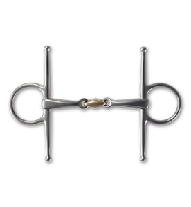 Stubben Steeltec Full Cheek Snaffle Bit 22705