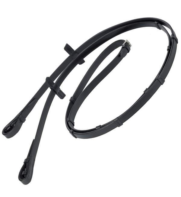 Stubben Plain Leather Reins With Stops 10105