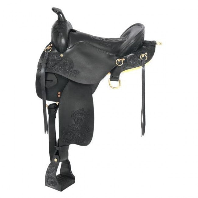 King Series Trekker Tooled Endurance Saddle With Horn KS7721