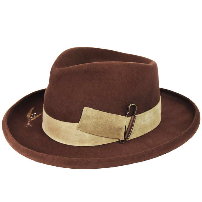 Baily Renegade Casville 2X Cognac Wool Hat W21RDA