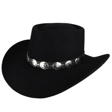 Load image into Gallery viewer, Baily Renegade Ellsworth Black Wool Hat W17RDD