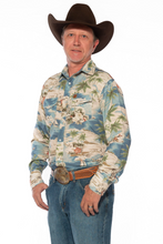 Load image into Gallery viewer, Top - Sheridan Men&#39;s Shirt Bahama Blue