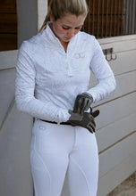 Load image into Gallery viewer, CorrectConnect White Mid-Weight Winter Full Seat Breeches