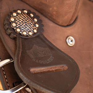 Alamo Saddlery 10 Inch Youth Barrel Saddle SD-8 IRO