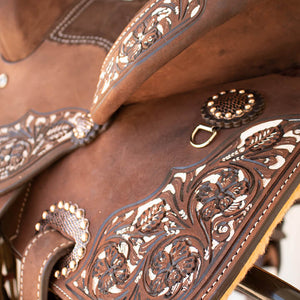 Alamo Saddlery 10 Inch Youth Barrel Saddle SD-8 IRO