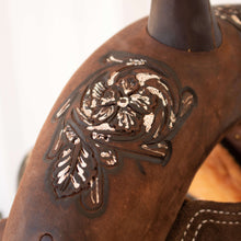 Load image into Gallery viewer, Alamo Saddlery 10 Inch Youth Barrel Saddle SD-8 IRO