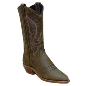Abilene Ladies 11” Brown Cowhide Boot 9036