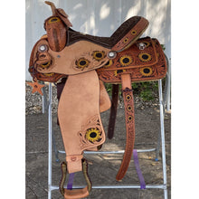 Load image into Gallery viewer, ALAMO Saddlery Pleasure Sunflower Saddle 6858085