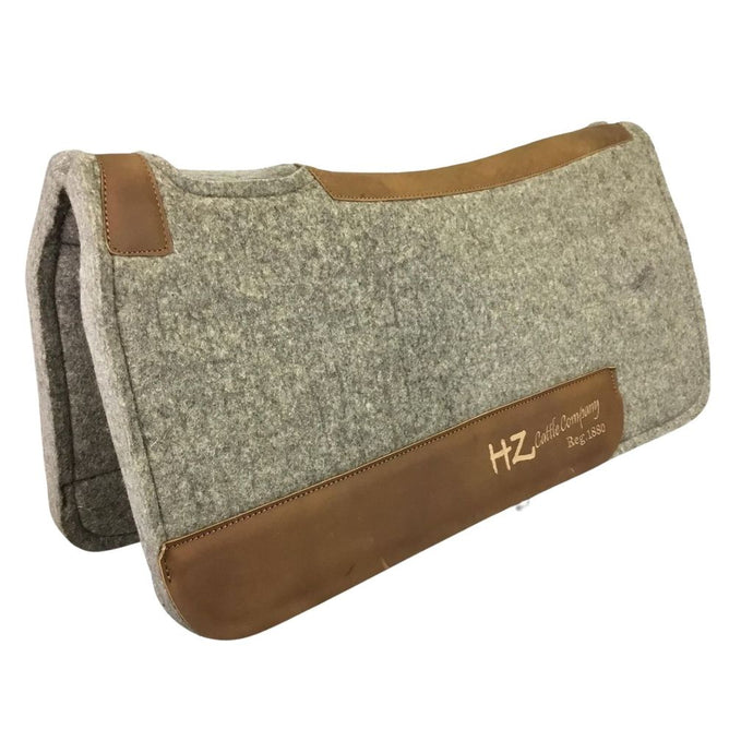 Colorado 100% Pressed Wool Saddle Pad With Stitching 19-212