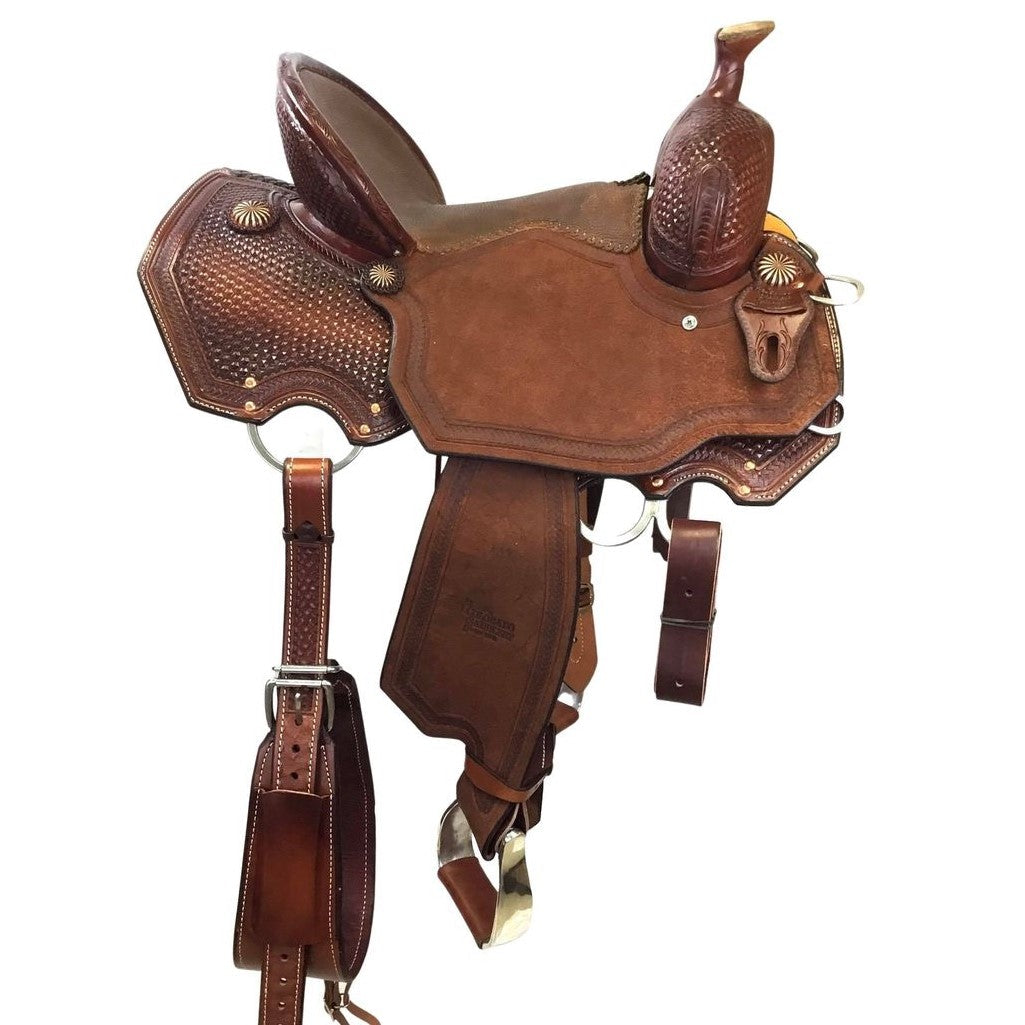 Colorado Mounted Shooter Saddle BlackJack Horse Saddles