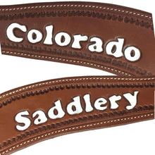 Load image into Gallery viewer, Colorado Saddlery Roper Breast  Collar W/ White Lettering 7-75M