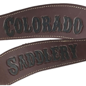 Colorado Saddlery Roping Breast Collar W/ Lettering 7-76D