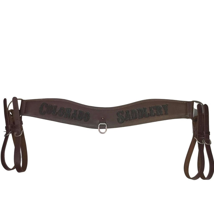 Colorado Saddlery Tripping Breast Collar W/ Lettering 7-73D