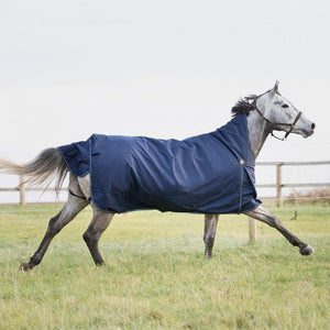 Equinavia Horze Avalanche Heavy Weight Turnout Blanket 300g - Peacoat Dark Blue