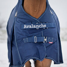 Load image into Gallery viewer, Equinavia Horze Avalanche Light Weight Turnout Sheet - Peacoat Dark Blue