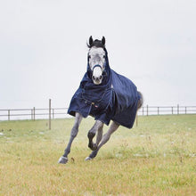 Load image into Gallery viewer, Equinavia Horze Avalanche Medium Weight Combo Turnout Blanket 150g - Peacoat Dark Blue