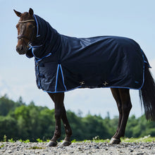 Load image into Gallery viewer, Equinavia Horze Glasgow Heavy Weight Combo Turnout Blanket 400g - Dark Blue