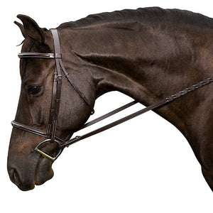 M. Toulouse FLEX RIDER Fancy Stitched Raised Snaffle Bridle