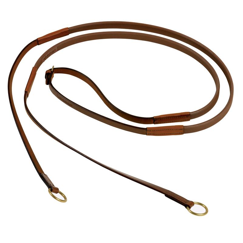 Reins - Rubber Reins Slimline With Rings