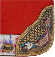 Load image into Gallery viewer, Saddle Pad - Tough1 Hand Painted Naomi Saddle Pad 5610